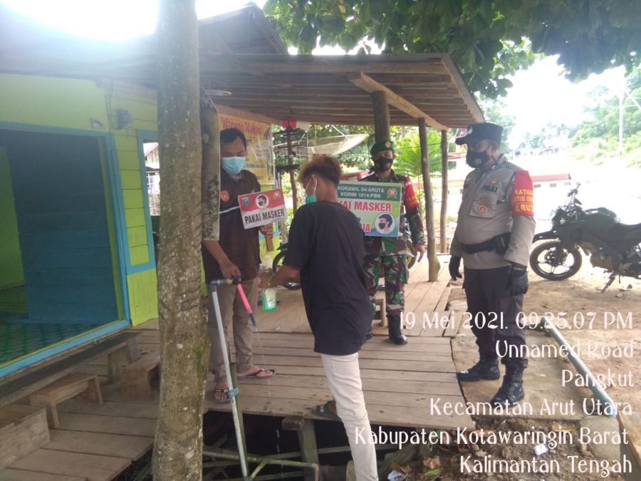 menjaga harkamtibmas di malam hari