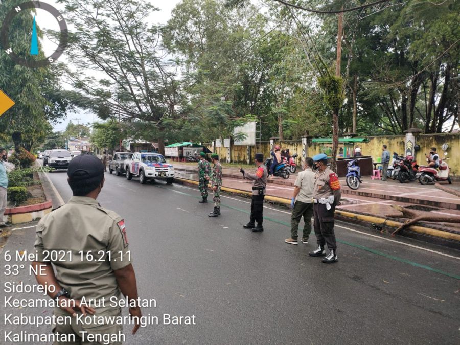 Operasi Yustisi dalam rangka penegakan Perbup no 54 tahun 2020