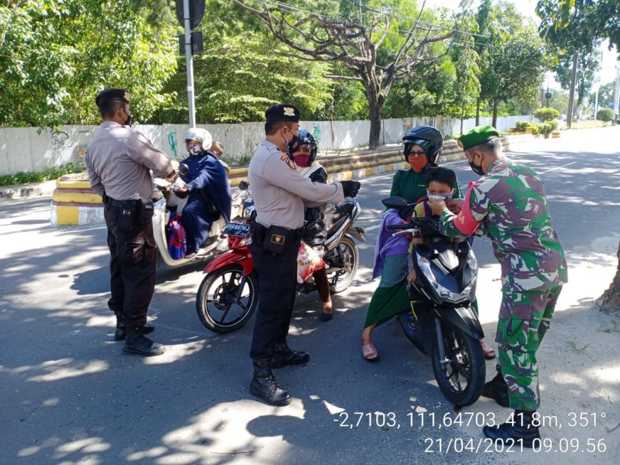 Ops Yustisi ini kami laksanakan rutin agar bisa memutus rantai penyebaran Covid-19,