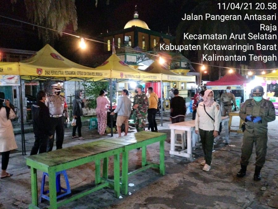Pandemi Covid 19 Tak Surutkan SPKT Polres Kobar Berikan Pelayanan Prima