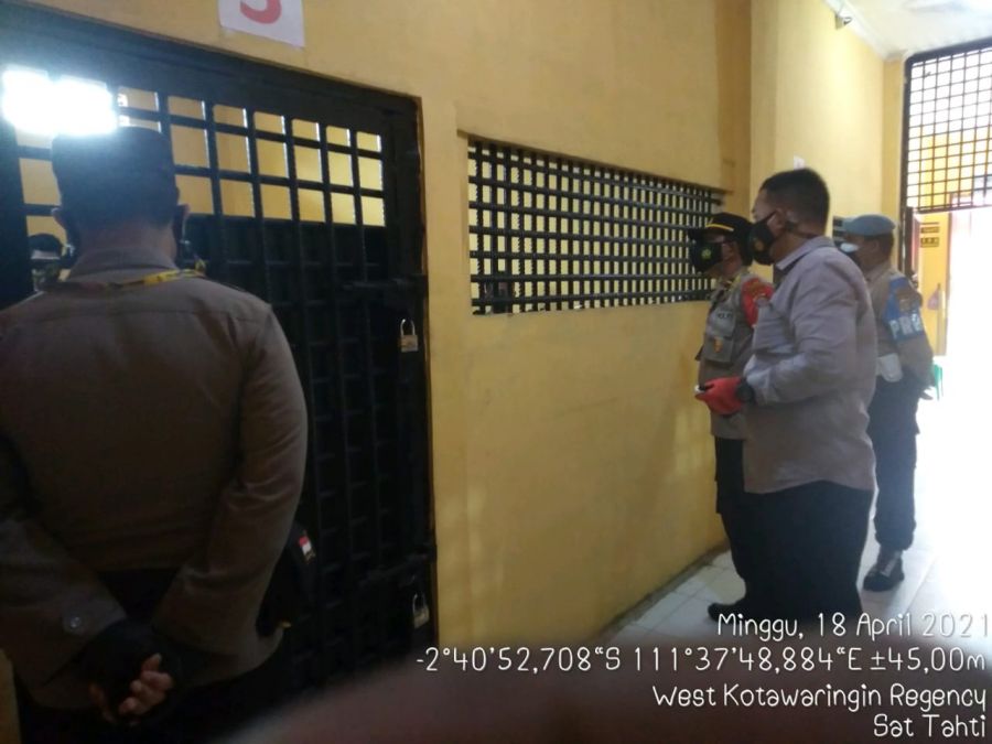 Pastikan lengkap, Piket pawas lakukan pengecekan tahanan
