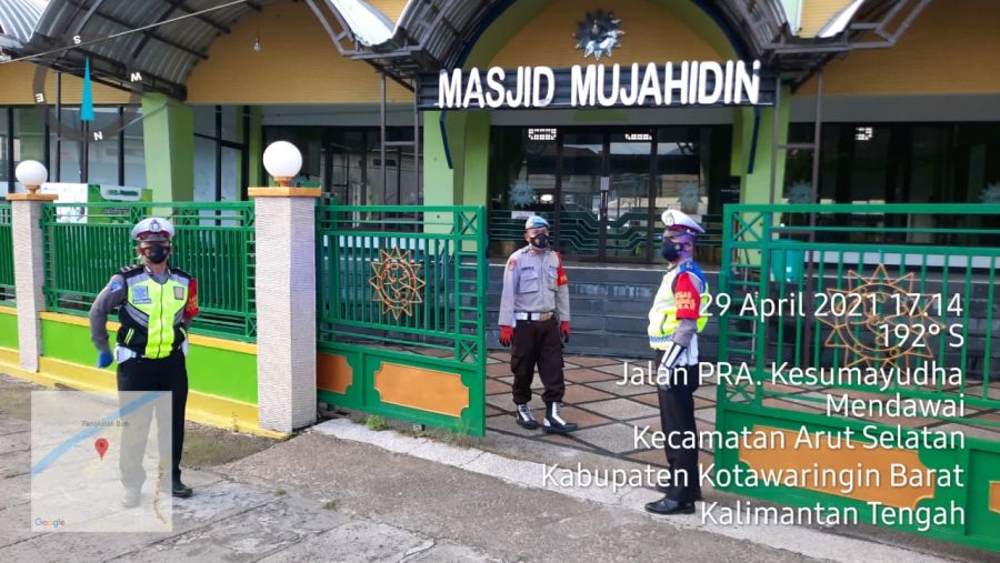 Patroli di Masjid-masjid yang ada di Seputaran Kota Pangkalan Bun