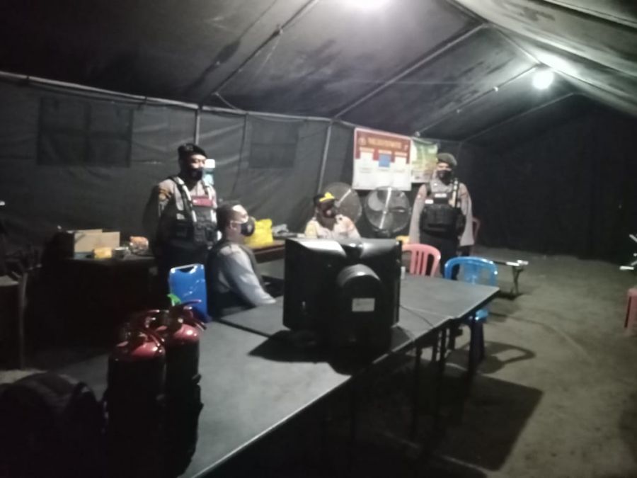 patroli rutin di laksanakan guna mencegah gangguan pada kamtibmas.