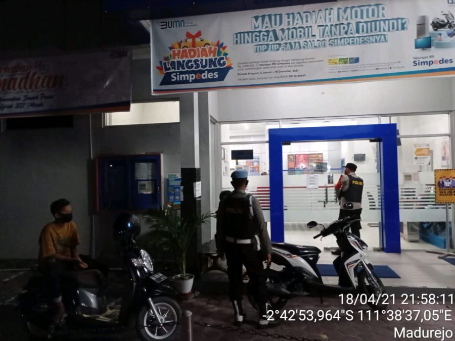 Patroli Rutin di Lakukan Oleh Polres kobar diTempat Objek Vital 