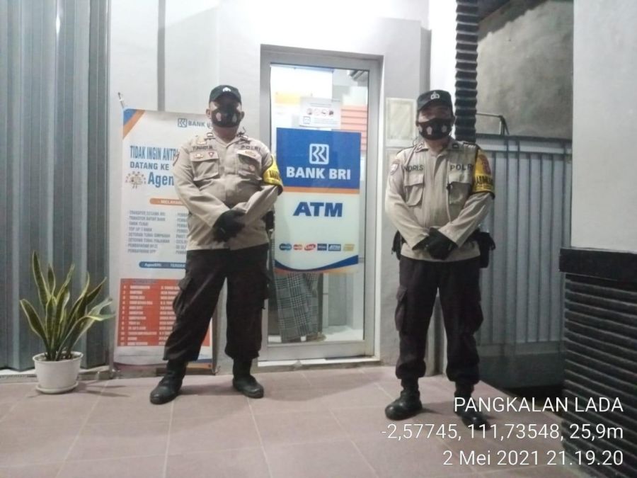 patroli rutin  ke atm center