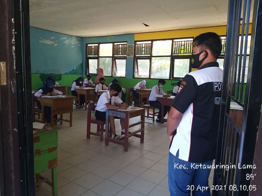 pelaksanaan ujian di sekolah Terapkan prokes