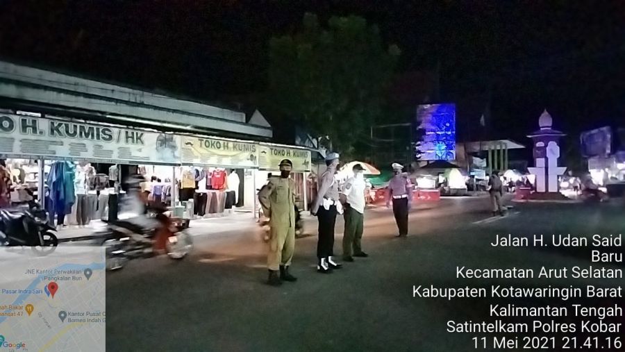 Pelanggaran Protokol Kesehatan covid 19 malam hari