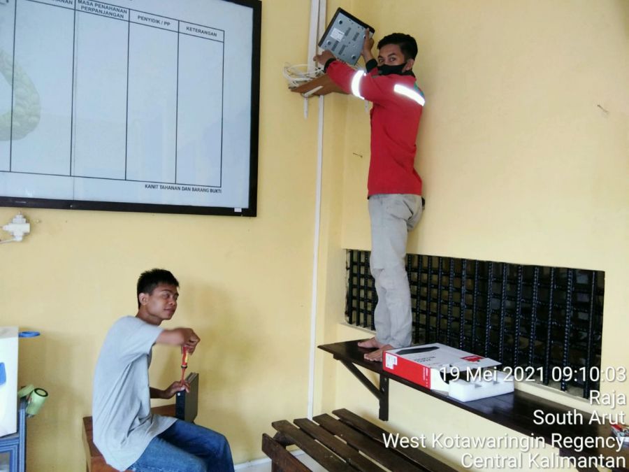 Pembenahan sistem pengamanan disemua ruang  dengan CCTV