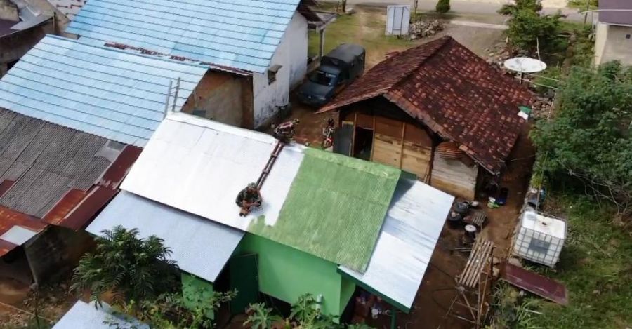 Pengecatan Atap Rumah