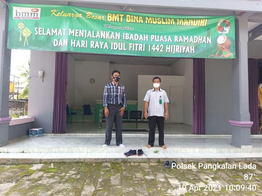 Penggalangan sekaligus mengingatkan terkait Pencegahan Covid-19 dan Protokol Kesehatan.