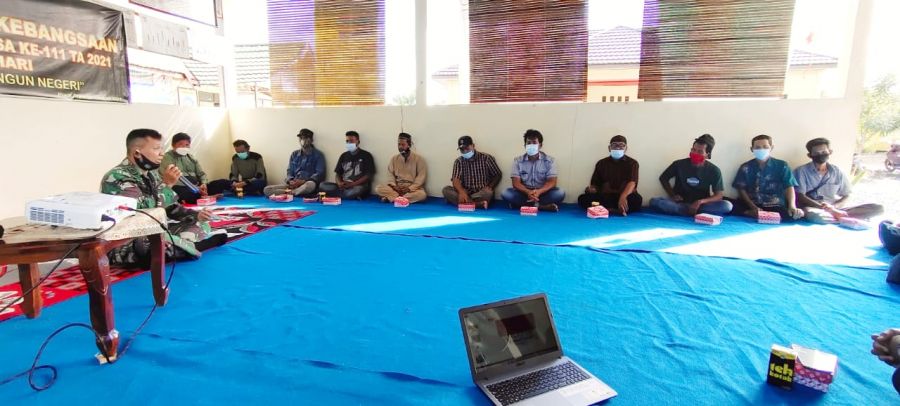 Penyuluhan Wawasan Kebangsaan ,Kegiatan Non Fisik TMMD Ke-111