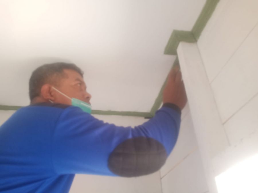 Percantik Ruangan, Lis Plafon Ikut Dicat