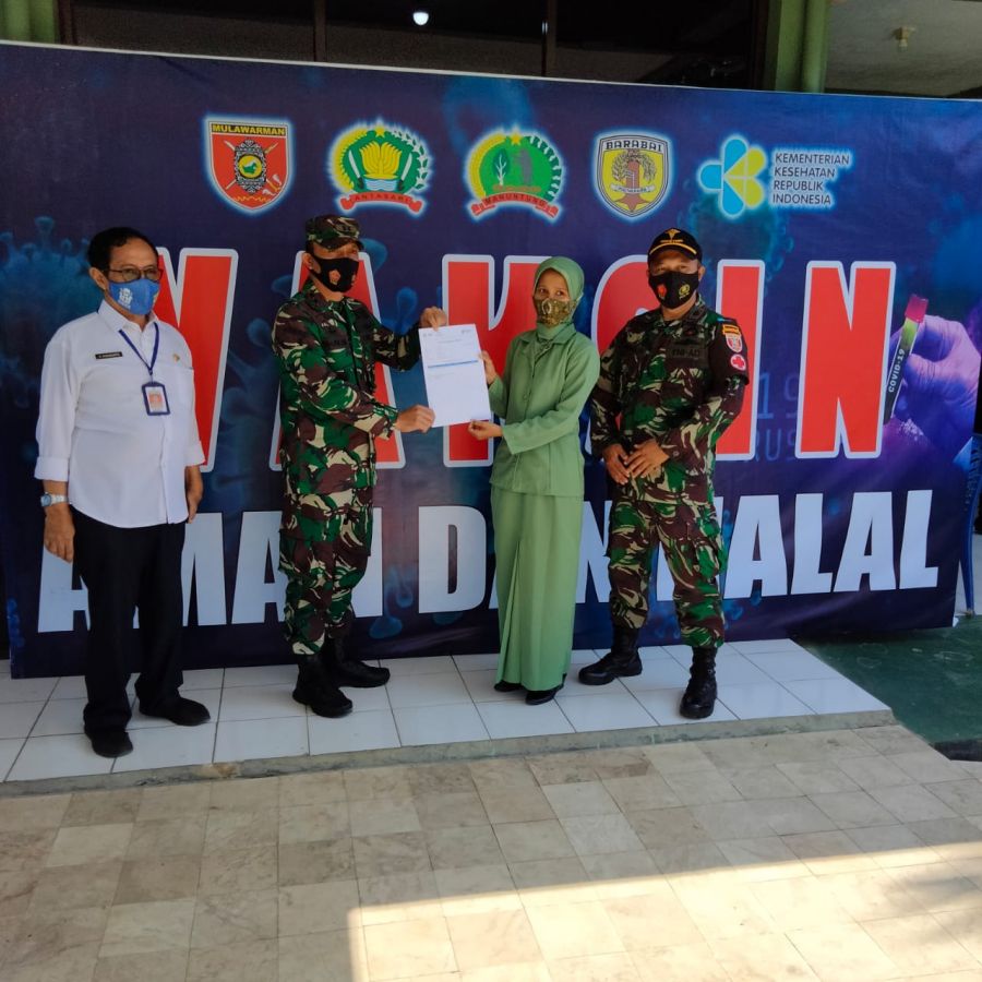 Persit Dan Keluarga Besar TNI Divaksin Astra Zeneca