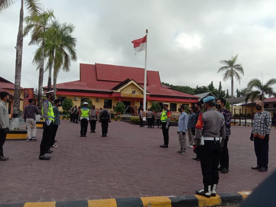 Perwira Pengawas Cek Kesiapan Personel Piket Fungsi