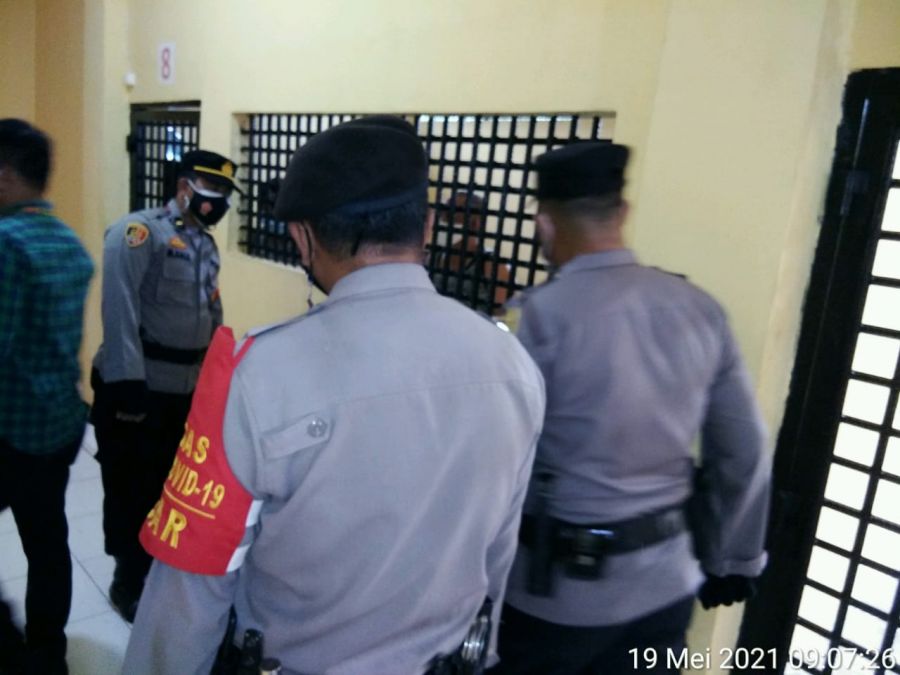 piket fungsi hari ini Ipda Kalil, SH selaku KBO