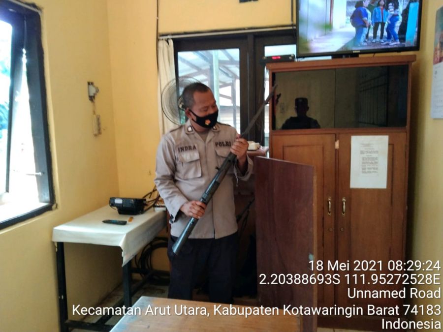 Piket Jaga Regu 1 Lakukan Cek