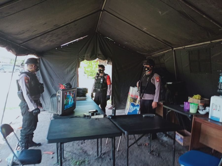 Polda Kalimantan Tengah sambangi Kantor KPUD