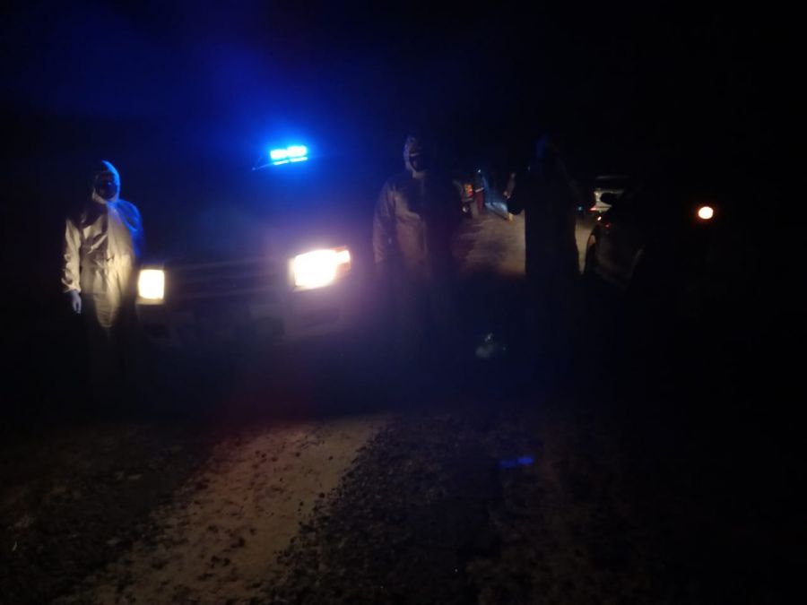Polres Kobar Laksanakan Pengawalan Pemakaman Jenazah Covid 19.