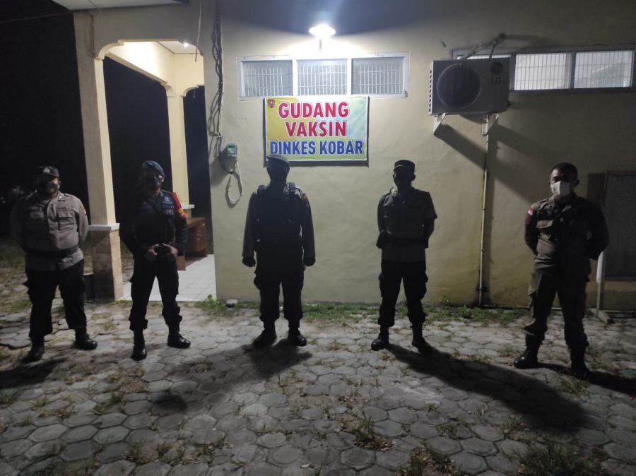 Polres Kobar rutin sambangi gudang Dinkes