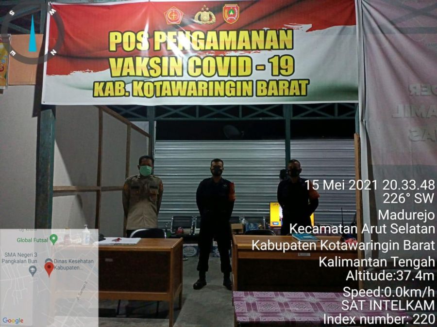 Polres Kobar Siap Amankan Gudang Vaksin guna lancarkan