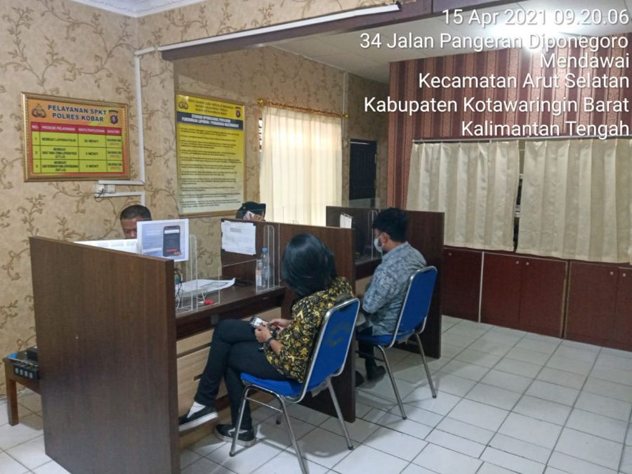POLRES KOBAR siap bantu warga yang membutuhkan pelayanan kepolisian terpadu