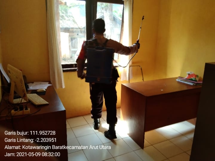 Polsek Aruta adalah tempat yang sering di kunjungi warga