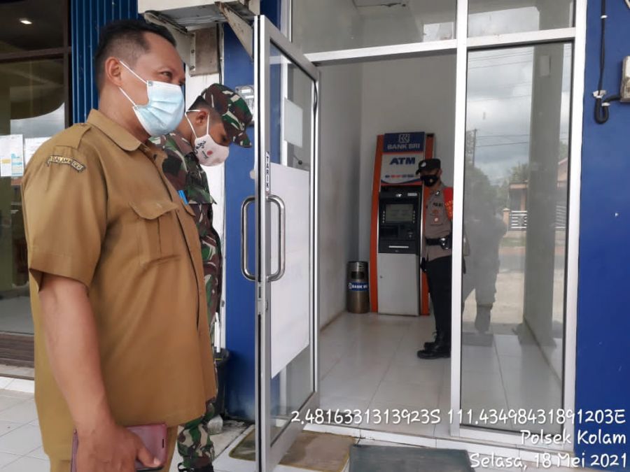 Pusat perbelanjaan dan obyek vital menjadi sasaran patroli