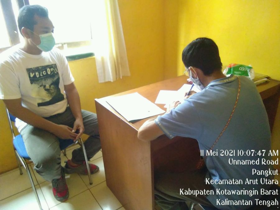 rangka menjaga Harkamtibmas di wilkum Polsek Aruta