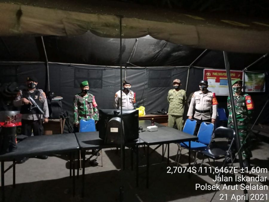 Rutin Patroli Ke PosPam KPU.