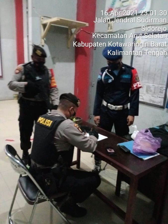 Rutin,Patroli Satsabhara Polres Kobar sambangi Kantor Lapas