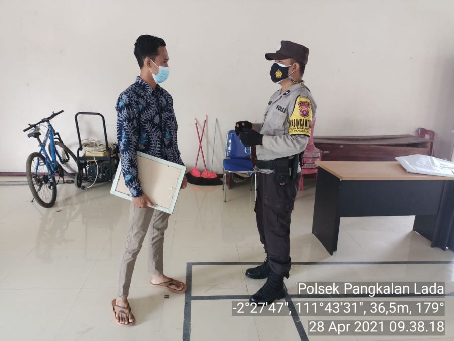 Sambang Desa dan mengingatkan terkait Pencegahan Covid