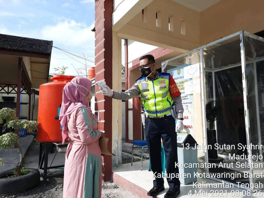 Samsat selalu Terapkan Prokes bagi Pemohon wajib Pajak