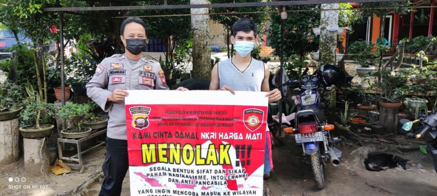 Ini yang Dilakukan Bhabinkamtibmas Tangkal Terorisme dan Paham Radikalisme