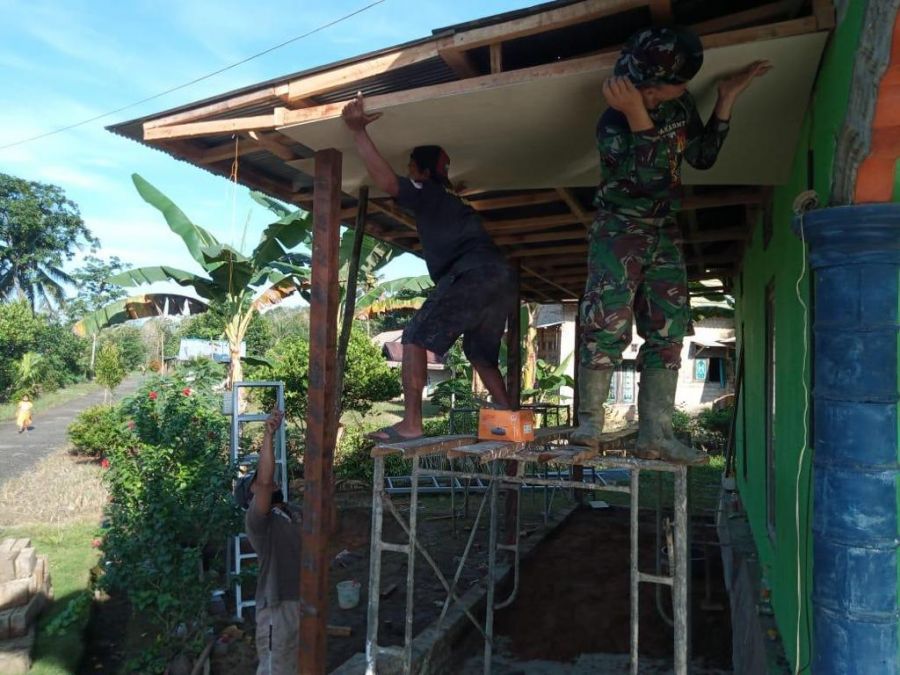 Satgas TMMD Kebut Perehaban Musholla