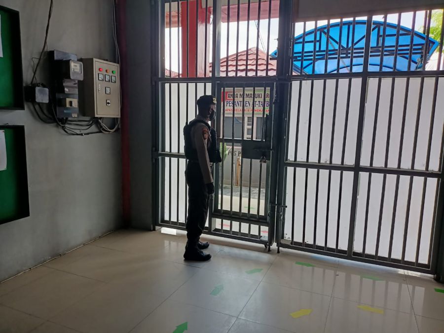 Satsabhara Polres Kobar rutin sambangi Kantor Lapas