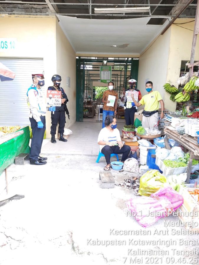 Sosialisasi berisikan Himbauannya Protokol Kesehatan