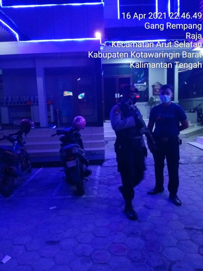 Team Rajawali kobar Sambangi Bank BRI cabang di kobar. 