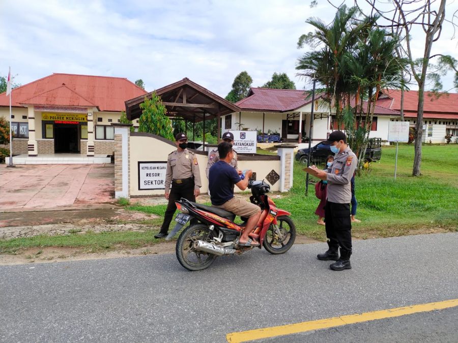 Terjaring Operasi Yustisi, Polisi Selalu Ingatkan Warganya Harus Pakai Masker
