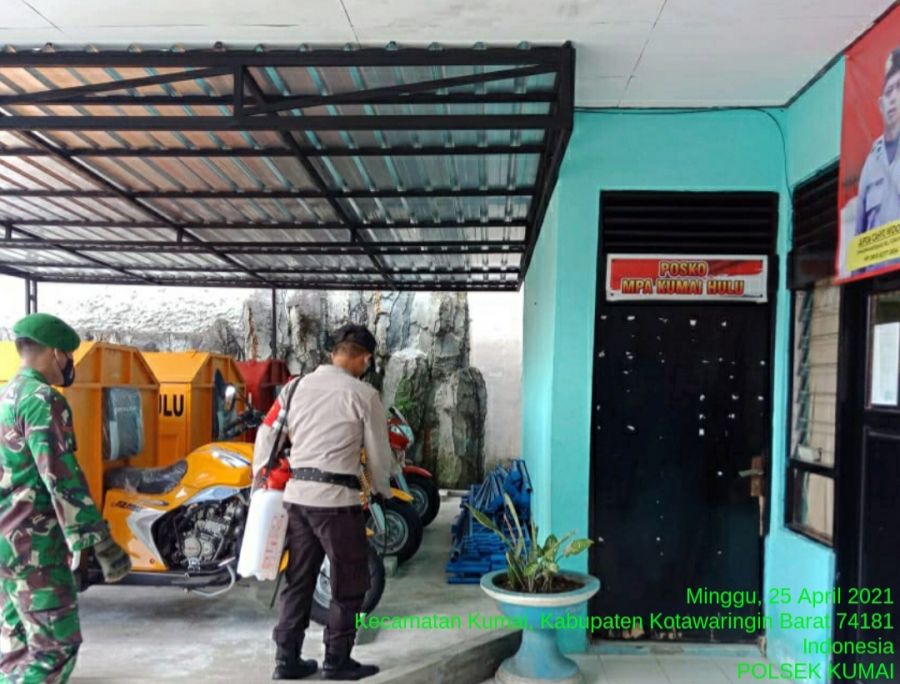 Terus Lakukan Penyemprotan Disinsfektan