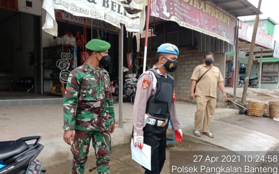 tindak tegas kepada pelanggar yang tidak disiplin dengan Prokes