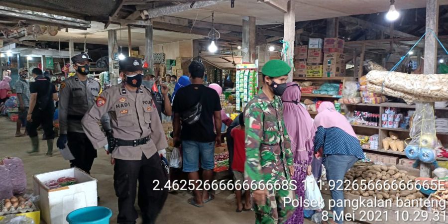 tindak tegas pelanggar yang tidak disiplin dengan Prokes