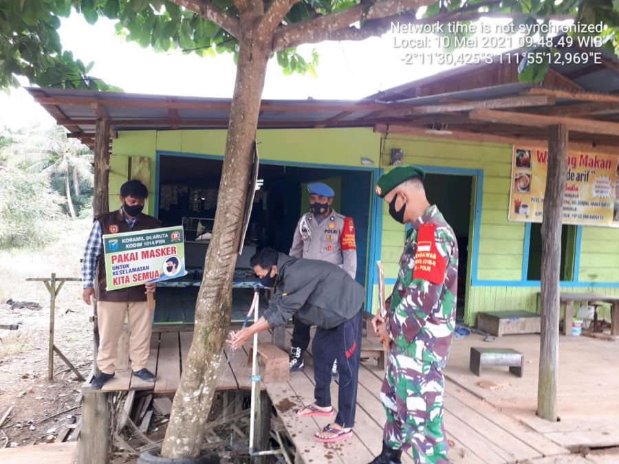 Tindakan ini dilakukan guna mengantisipasi penyebaran pandemi Covid - 19