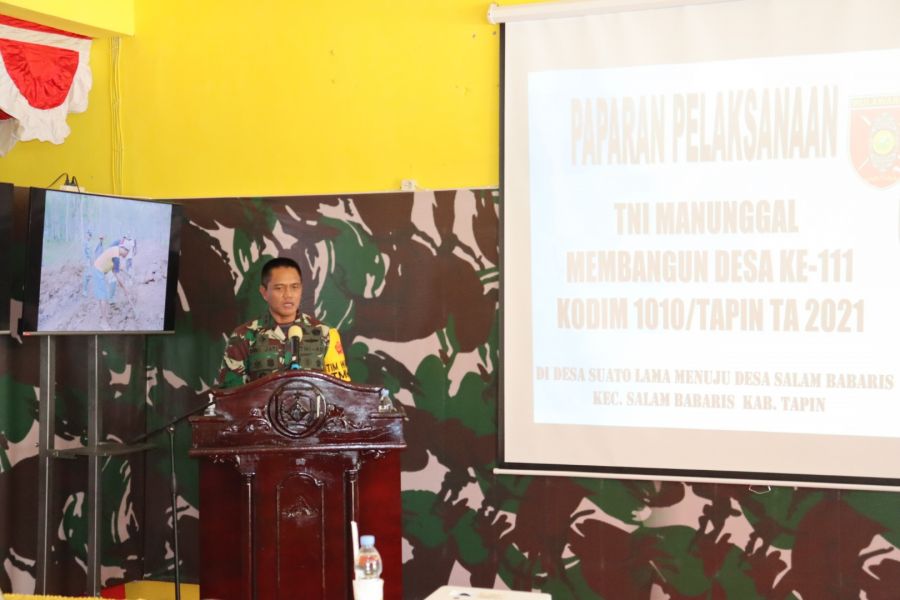 TMMD Berjalan dengan Optimal dalam Situasi Pandemi