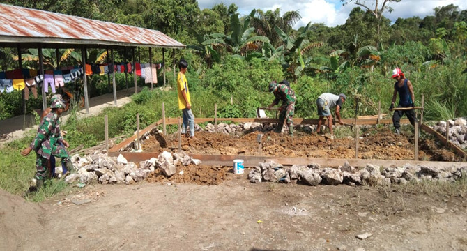 TMMD ke 112 Wujudkan Pembangunan MCK