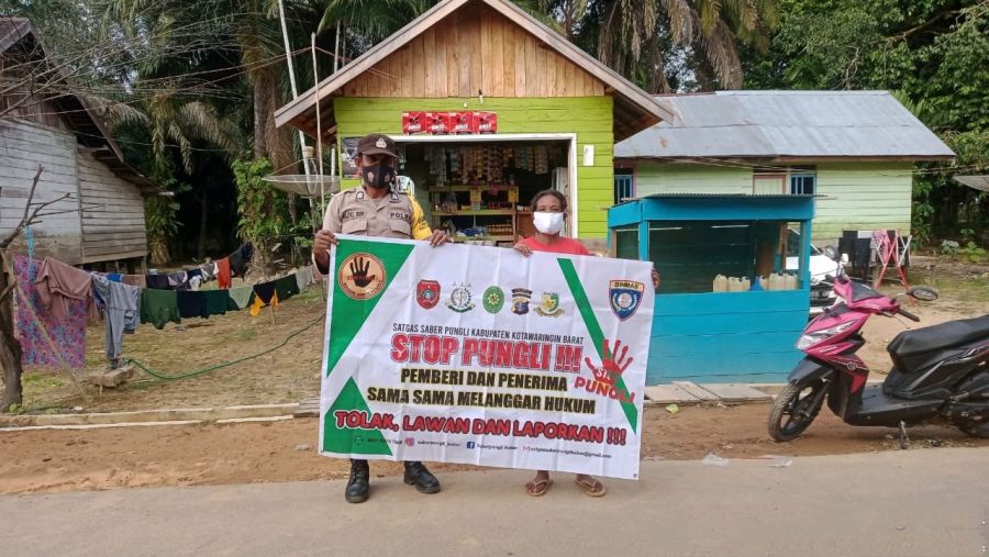 Tolak Praktik Pungutan Liar (Pungli).