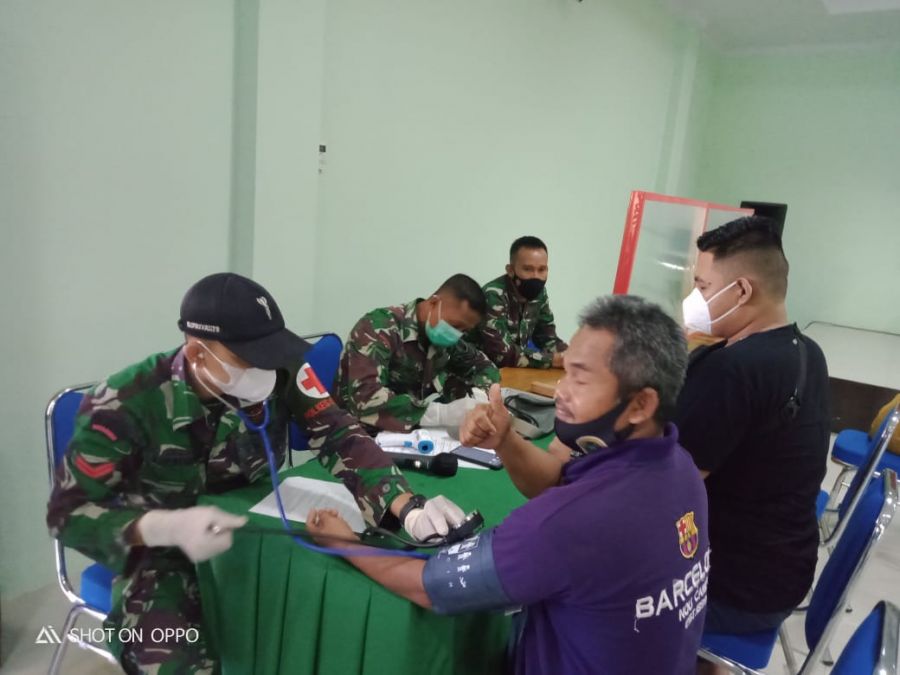 Vaksinasi Gratis Covid 19 TMMD Ke-111