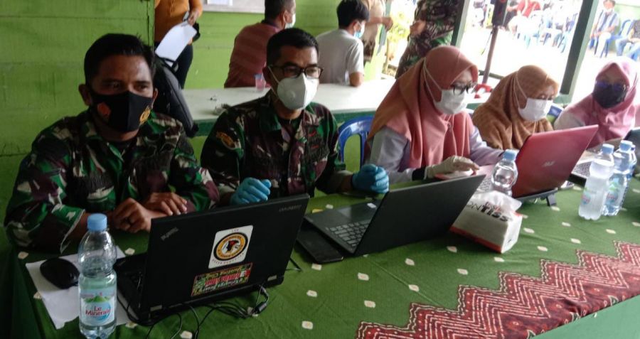 Warga Birayang Kembali Mendapat Vaksinasi Tahab-1 dan 2