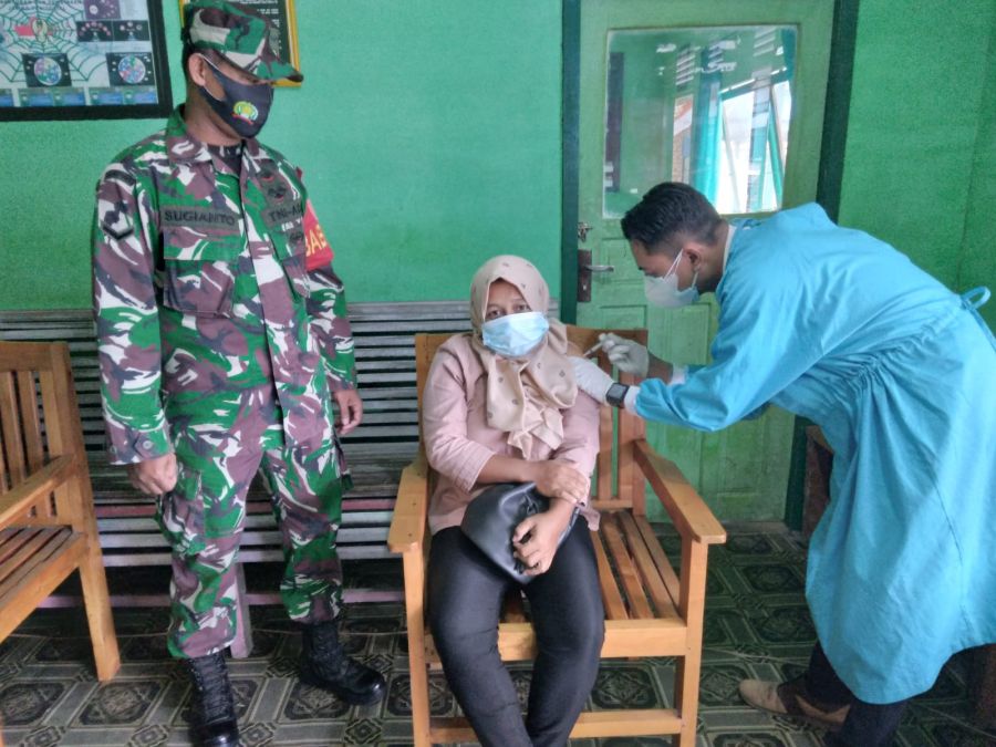 Warga Pandawan Vaksinasi Tahap-2
